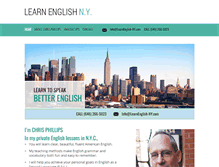 Tablet Screenshot of learnenglish-ny.com